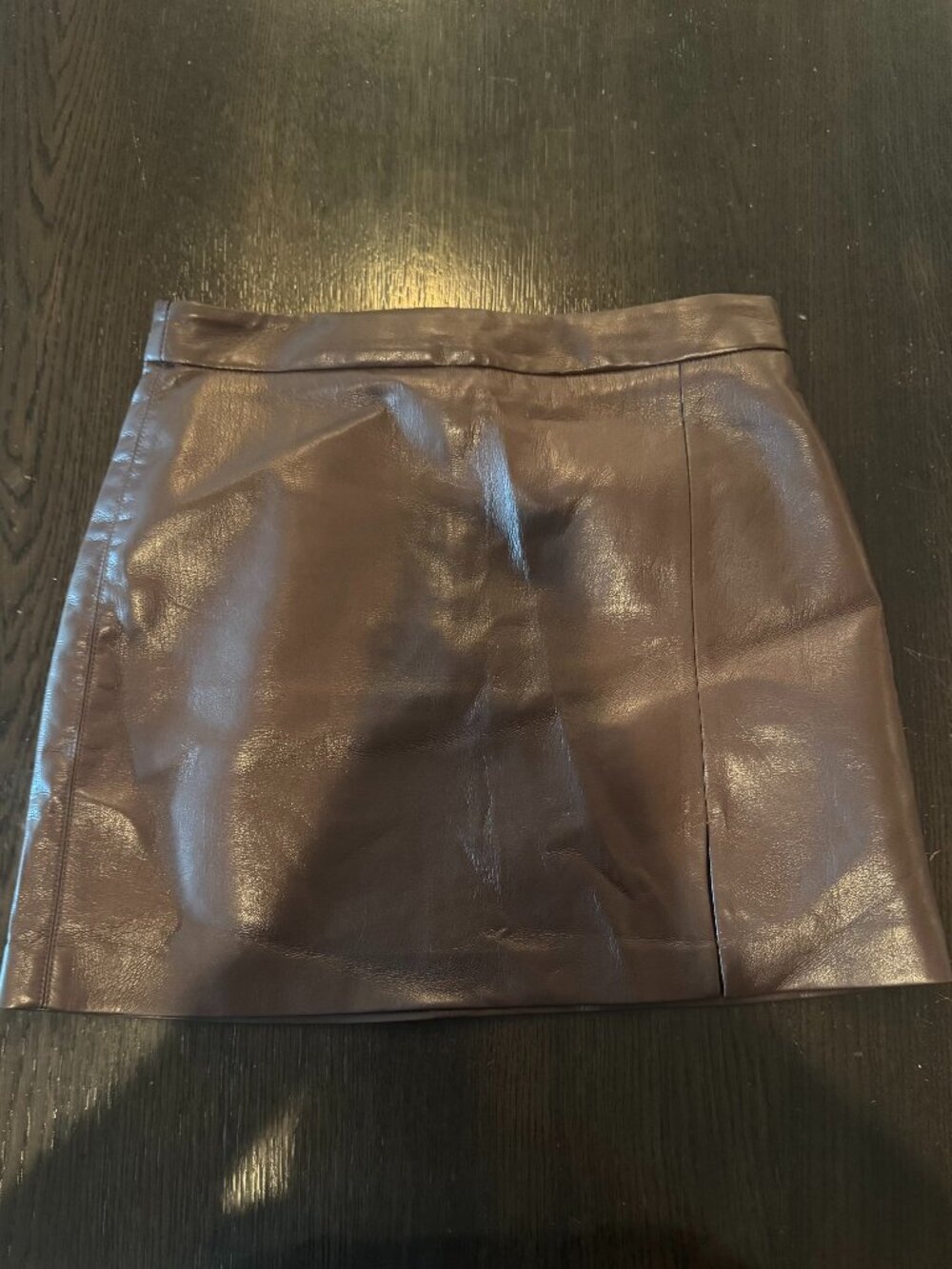 Aritzia Leather Skirt